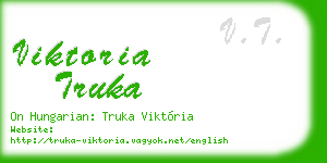 viktoria truka business card